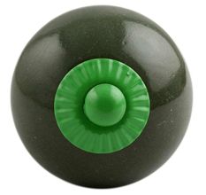 Olive Round Green Fitting Ceramic Knob